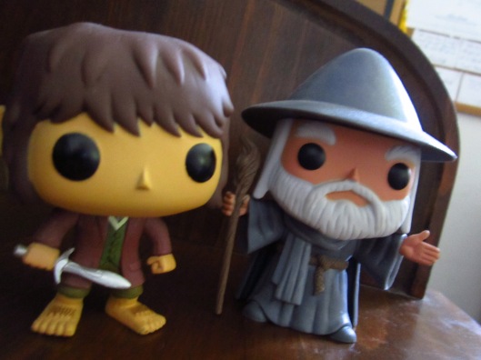 Bilbo and Gandalf say hello!! :D